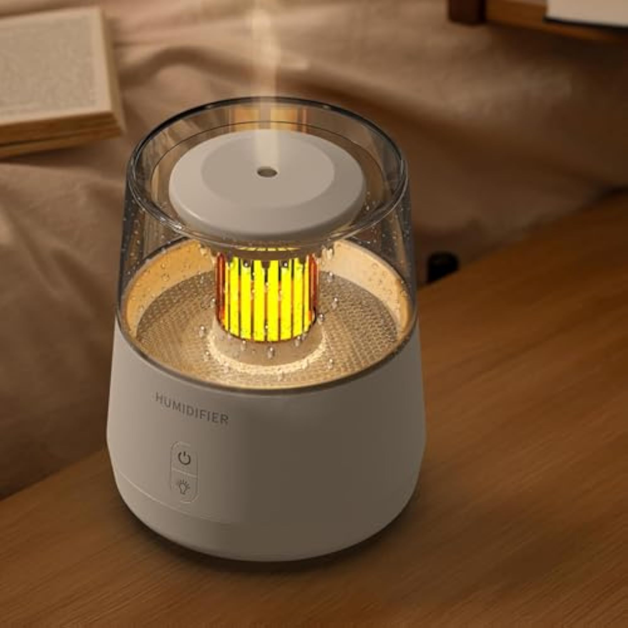 Colorful Ambient Night Light Aroma Diffuser for Home